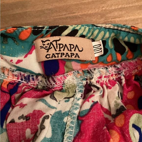 CATPAPA GIRLS COLORFUL COTTON HALTER TOPS 100 cm (3T) 110cm (4T) - Picture 5 of 7